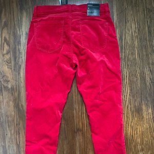 Red Corduroy Pants